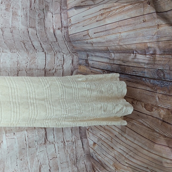 Nordstrom Cream Sleeveless Midi Dress Medium New Nwt - Picture 2 of 4